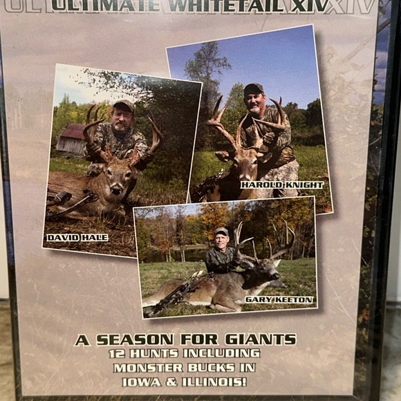 Knight & Hale ULTIMATE WHITETAIL XIV Season for Giants 14 DVD 12 Hunts SEALED - Picture 2 of 4
